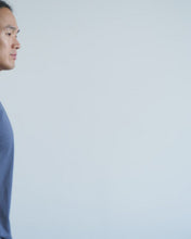 Load and play video in Gallery viewer, Asato Tee - Aegean Blue
